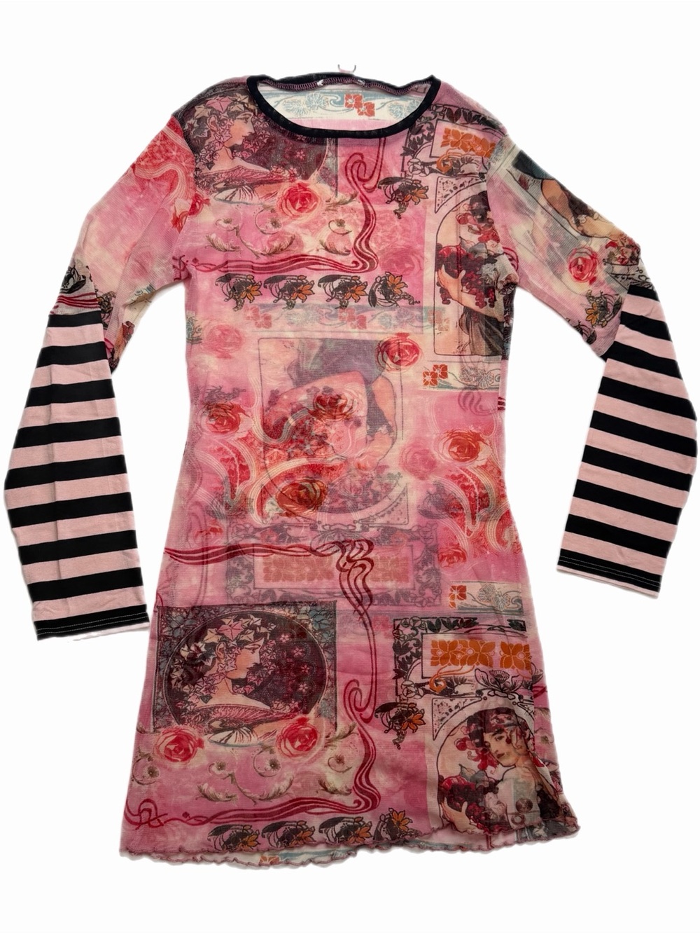 Y2K Euro Vintage Mesh Art Tunic / Mini Dress Portrait
Jean Paul Gaultier Style